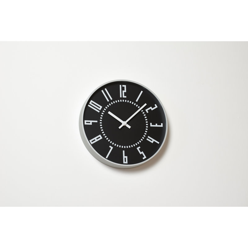 Lemnos Eki Train Station Clock - Black, Black