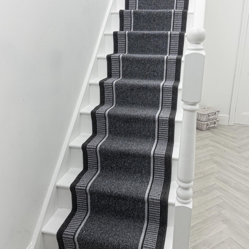 Stair Runner Striped Area Rug, Runner 80 x 570 cm