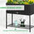 Raised Flower Stand With Element, For Gardening , Black, Tool Storage Compartment Garden Platform Enchantment, Different Plant Sites, Provided