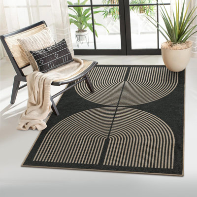 Tapis moderne Modern Rainbow Easy, 3X5 Patio