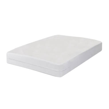Twin Size Bed Mattress Cover Zipper Plastic Waterproof Bed Bugs