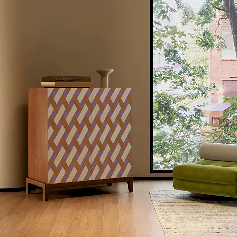 Armoire d'appoint de style zen médiéval
