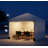 Height  Adjustable Instant Party Tent Shelter Gazebo,Pop Up Canopy Tent with 3 Sidewalls, Leg Weight Bags and Carry Bag