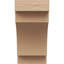 Bois de cèdre méditerranéen, grain de bois TimberThane Corbel, brun clair apprêté-88291001