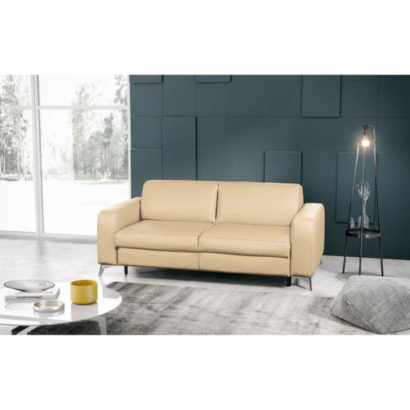 Kitt 2 Seater Sofa Bed, Beige