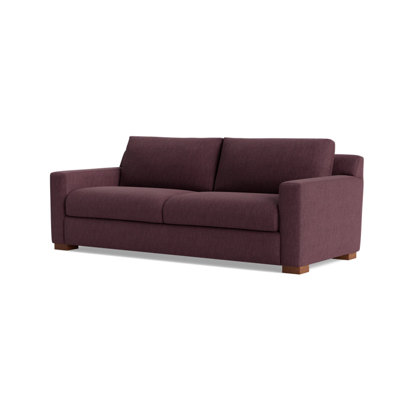 Catalina Sofa (85") , Performance Weave - Aubergine