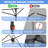 10 Ft X 10 Ft One-Push Set Up Canopy Tents With Sidewalls And Sandbags-123078727-123078724