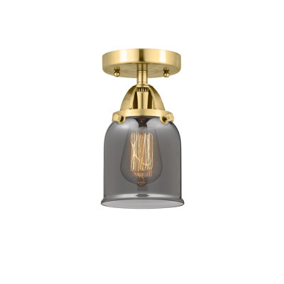 Glass LED Semi Flush Mount