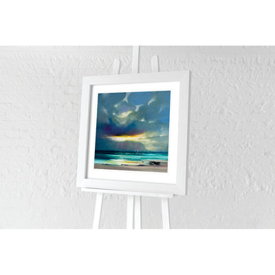 Went Coast Blue II by Scott Naismith - Single Picture Frame Print
