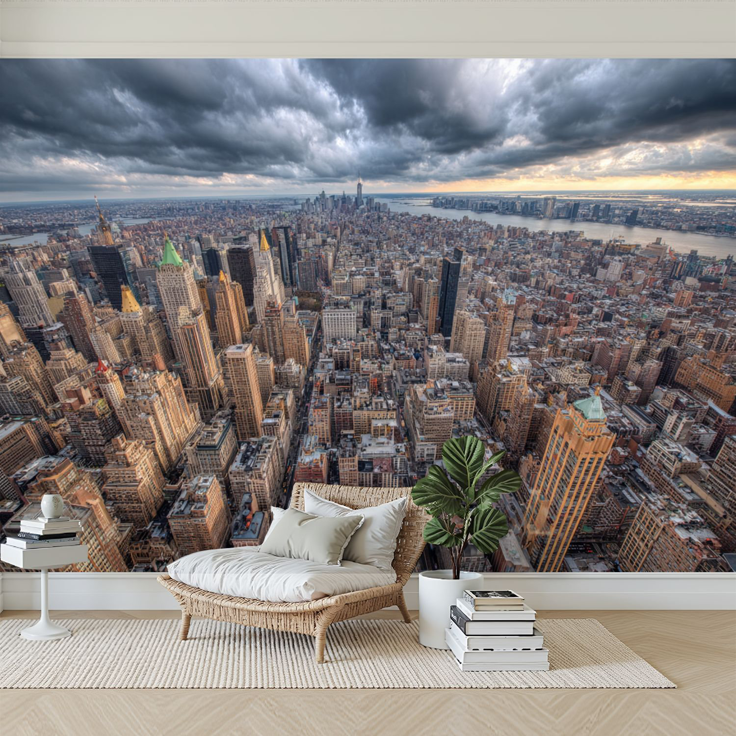 Red Barrel Studio Peel and Stick Wallpaper 96" W x 69" H Modern Self ...