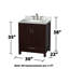 Sheffield 30" Single Bathroom Vanity Set-97621864
