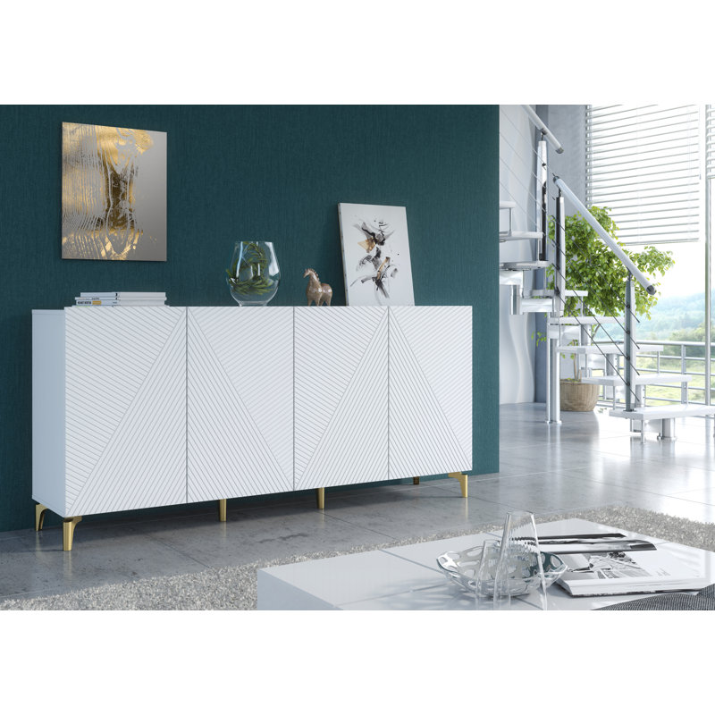 Buffet de 70,9 po de largeur Sasithorn, Blanc