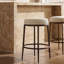 Ensemble de 2 tabourets de bar 26,5 po Modern-1365126443