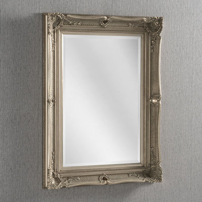 Albertville Wood Flat Wall Mirror