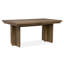 Table de salle à manger à tréteaux extensible Frye