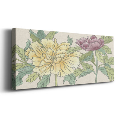Peony Blooms II sur impression sur toile