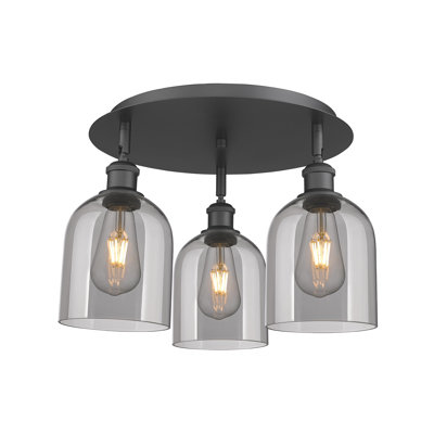 Odaniel Glass Semi Flush Mount