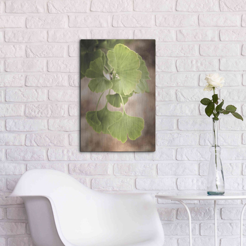 «Sprouting Ginkgo IV» par Debra Van Swearingen, H 24 po x l 16 po