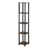 French Oak Grey/Black Square Tube