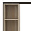 Armoire moderne avec 4 tiroirs, 3 tablettes et tringle à vêtements-106838406