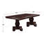 Table de salle à manger formelle avec abat-jour brun 1pc