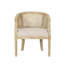 Chaise d'appoint en bois d'hévéa-860749822