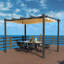 Pergola en métal avec auvent-64815873-90613689