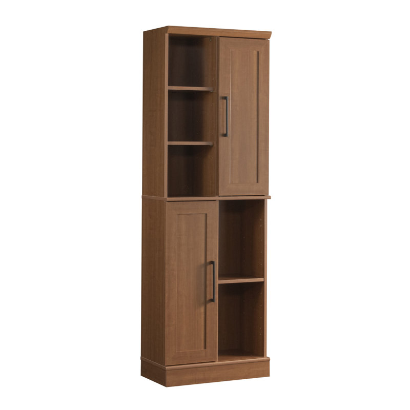 Armoire de rangement, finition brune