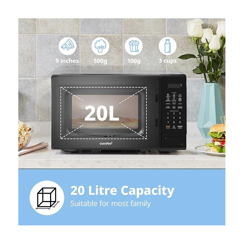 20 L Countertop Microwave