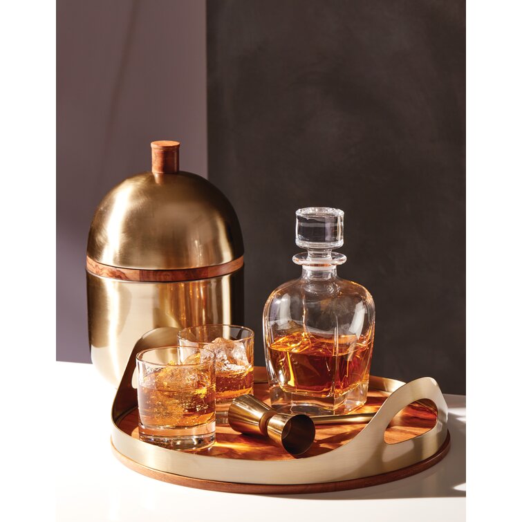 Tuscany Classics 3-Piece Whiskey Decanter & Glass