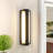 Breyana Aluminum Outdoor Hardwired Bar Wall Sconce with LED Light Source