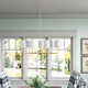 Rowley 9 Light Metal Dimmable Chandelier
