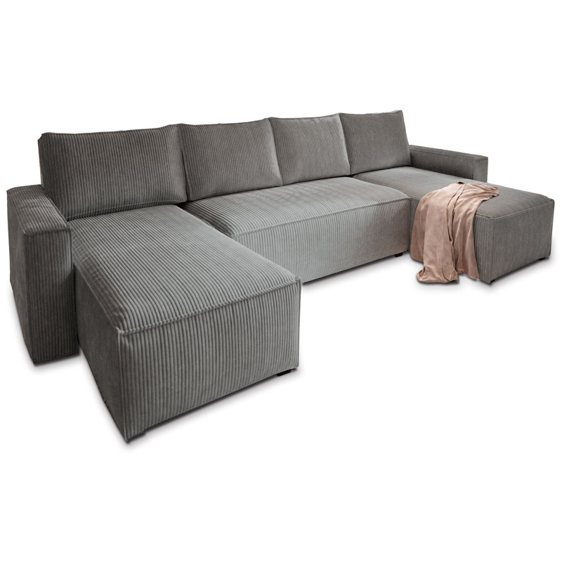 Shamonda 5 Seater Sofa Bed, Grey
