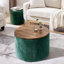 Table basse ronde avec rangement 2 pièces-261070640