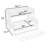 Twin XL over Queen Wooden Bunk Bed with Trundle and Guardrails-1534729460