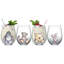 Ensemble de 4 verres sans pied Disney Winnie l'Ourson