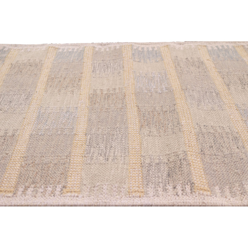 Wool Geometric Area Rug, Rectangle 13' x 19'