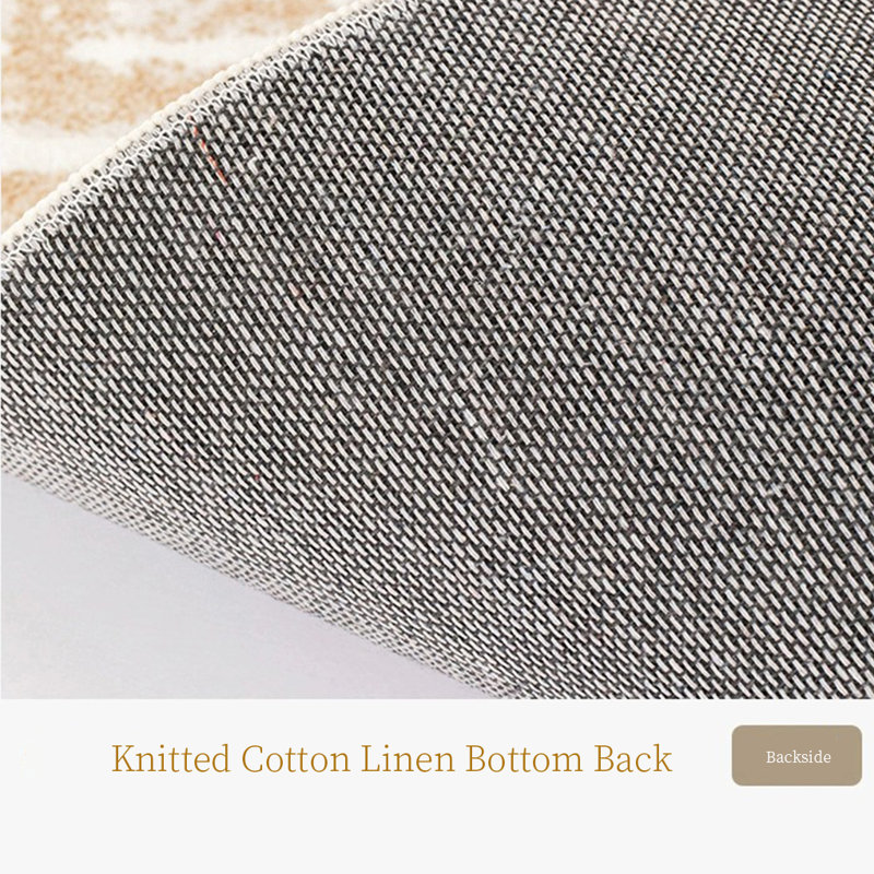Abreha Area Rug with Non-Slip Backing, Rectangle 7'10" x 11'2"