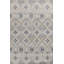 Contemporary Hand Knotted Wool Geometric Area Rug-1873331127