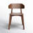 Kassel Solid Wood Wingback Side Chair-2098008433
