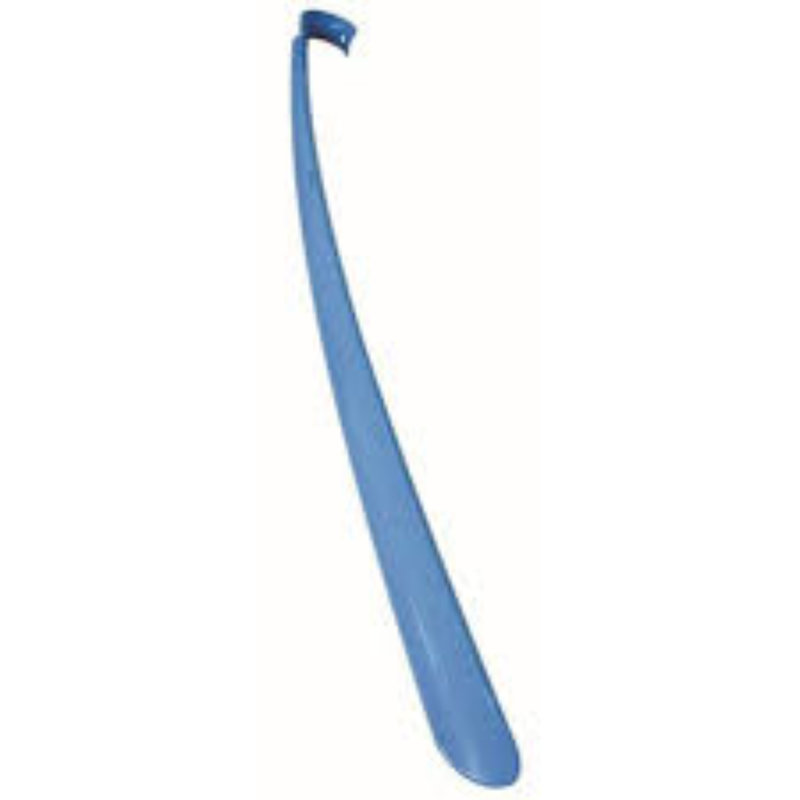 Blue Shoehorn, Plastic, 16.5" (1pc)