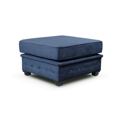 Allegra 84 cm W Tufted Rectangle Footstool