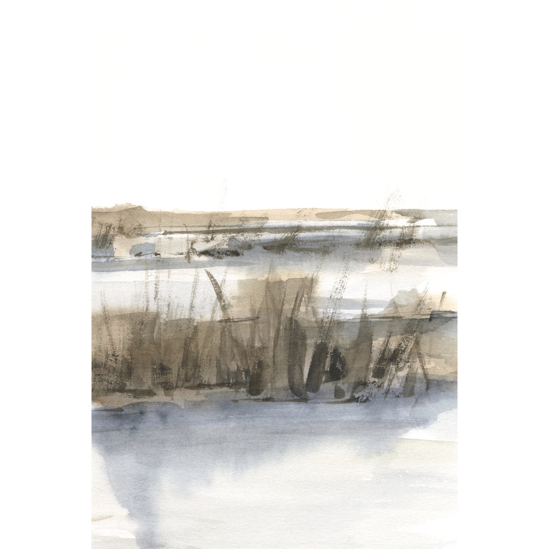 Leinwandbild Blue-Grey Marsh III