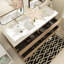 Meuble-lavabo double 59,05 po Quickel-148967818