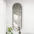 Wall-Mounted Oval Full-Length Mirror-1352186530