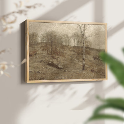Paysages rétro - DCVII - reproduction encadrée