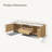 62.6'' W Modern TV Stand with Faux Marble Top for TVs up to 65''-340205063
