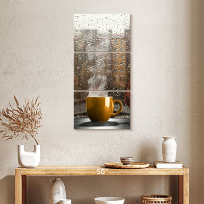 " Morning Cup of Coffee " 3 Piece Art Set
