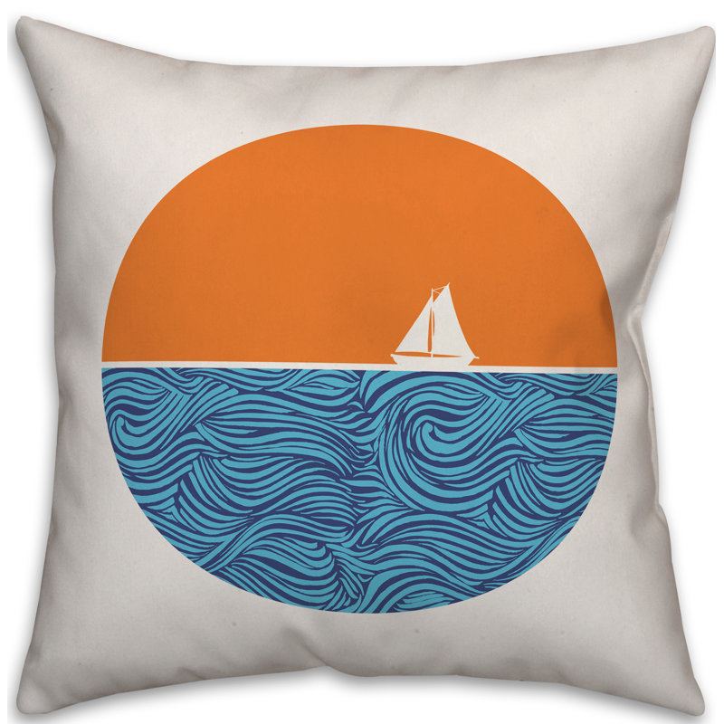 Coussin décoratif d'intérieur/d'extérieur, Polyester / Bourre en polyester, H 20 po x l 20 po
