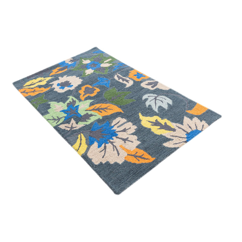 Noell Navy Blue Rug